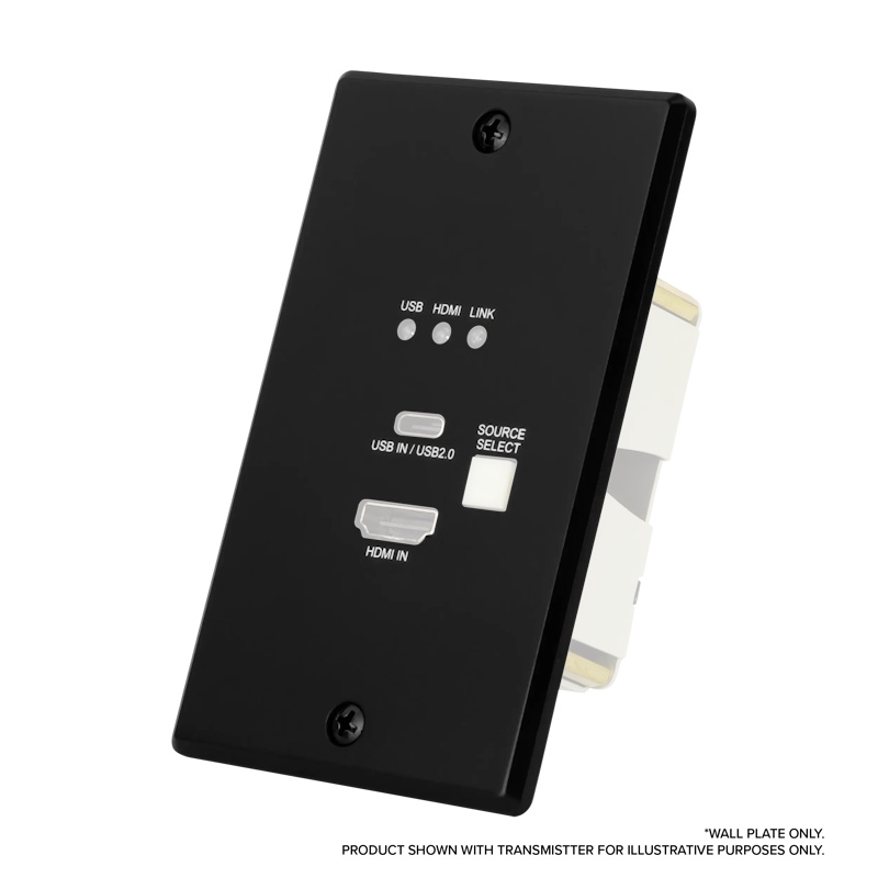 AVPro Edge ConferX Low-Profile HDMI/USB-C Wall Plate Transmitter via HDBaseT - Image 4