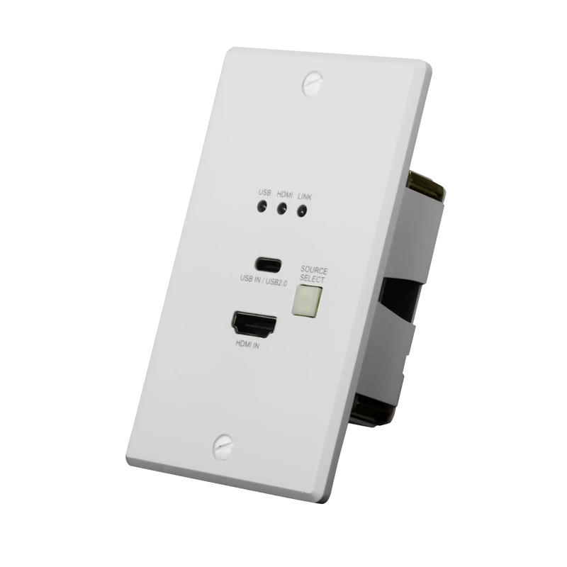 AVPro Edge ConferX Low-Profile HDMI/USB-C Wall Plate Transmitter via HDBaseT - Image 3