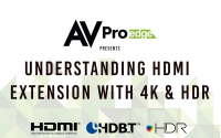 Understanding HDMI Extension with 4K & HDR