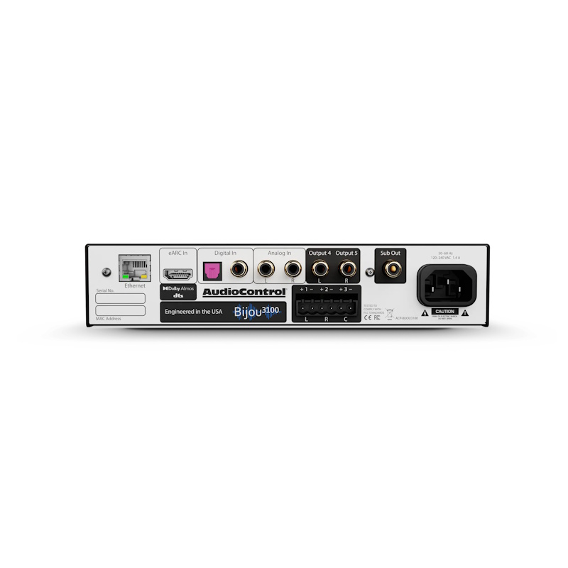 AudioControl Bijou 3100 Three-Channel Integrated Amplifier with Line-level Subwoofer Output - Image 2