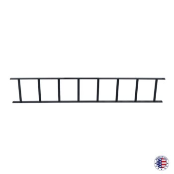 Lowell 12inW x 10ftL Cable Ladder, Steel, Black