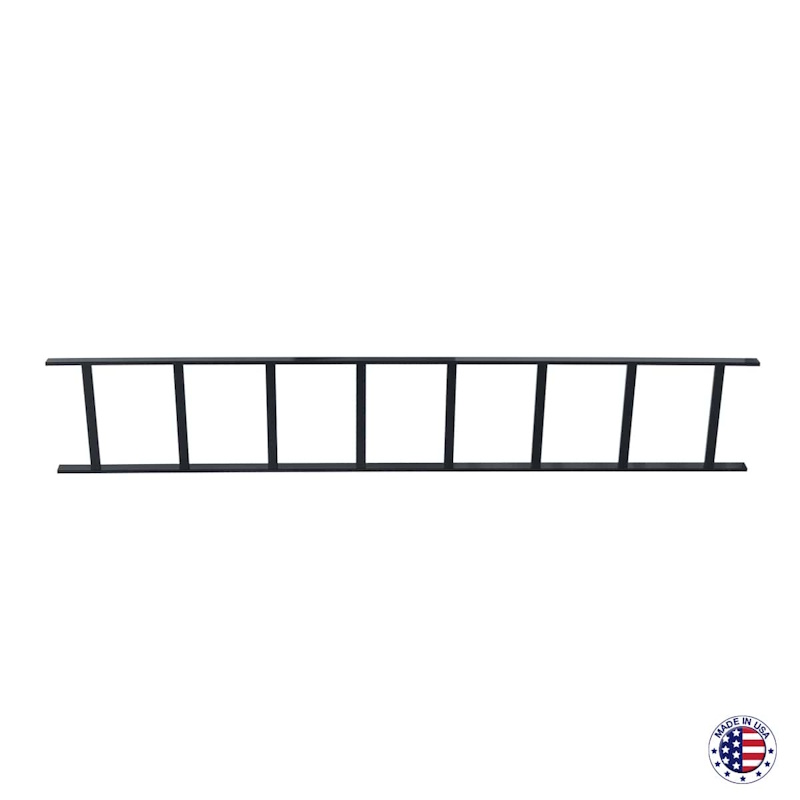 Lowell 12inW x 10ftL Cable Ladder, Steel, Black