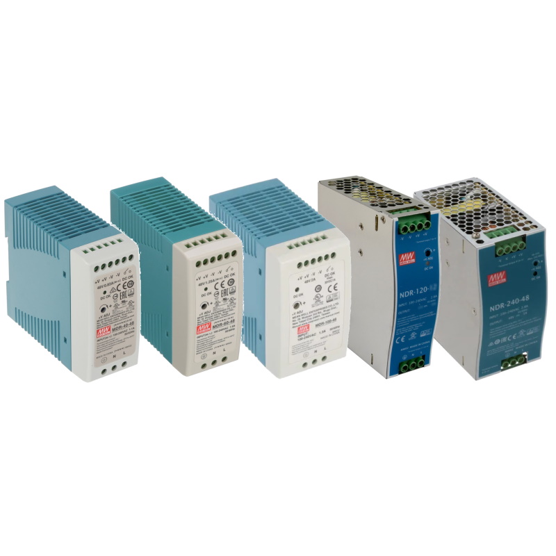 LightSpeed DIN Rail Power Supply Kits for ROBOfiber and Cleerline Media Converters and Switches