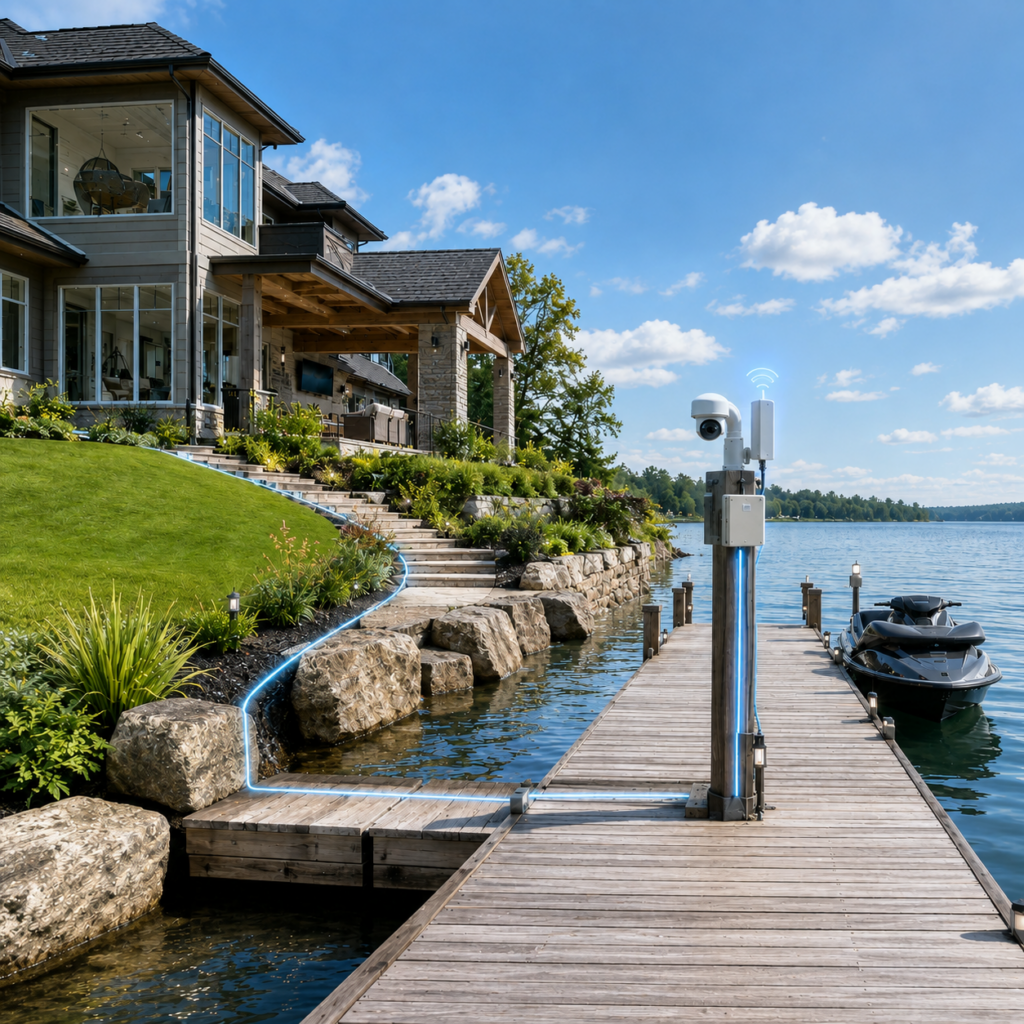 Connectivity Over Distance: Leveraging Fiber for Front Gates, Docks, Garages and Remote Buildings