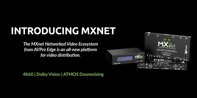 AVPro Edge MXnet AV over IP System