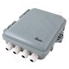 Altelix 9x8x3 IP66 NEMA 4X PC+ABS Indoor / Outdoor RF Transparent WiFi Access Point Enclosure with PVC Non-Metallic Equipment Mounting Plate - Image 4