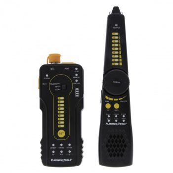 Low-voltage cable tone and probe tester kit