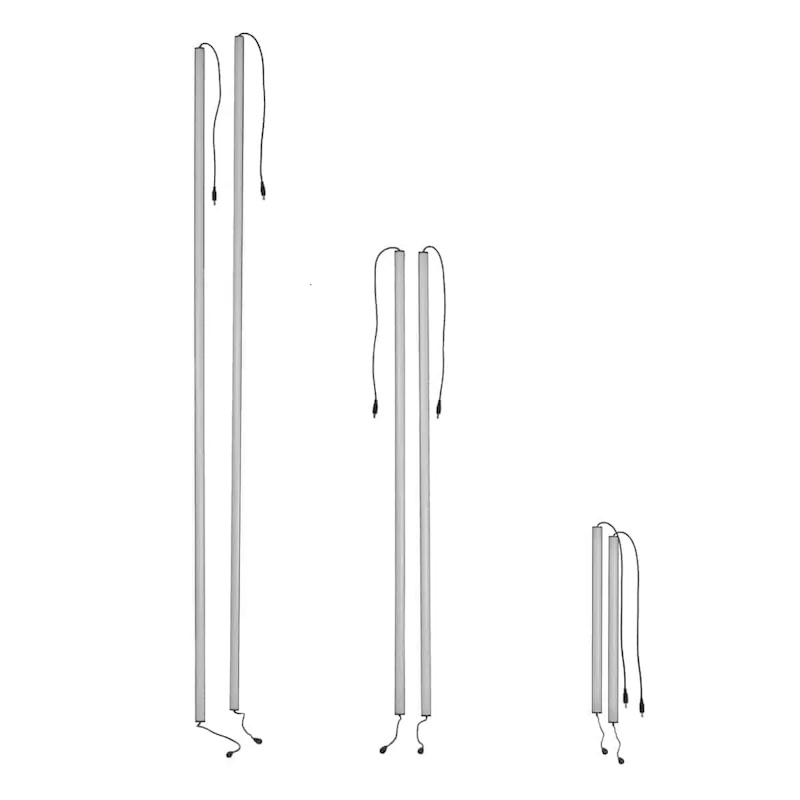Lowell Vertical-Mount Rack Light Bars, White LED - Image 3