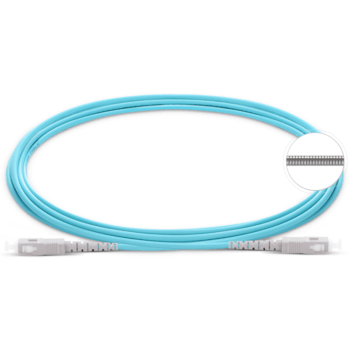 LightSpeed Simplex Multi Mode Armored Fiber Optic Patch Cables